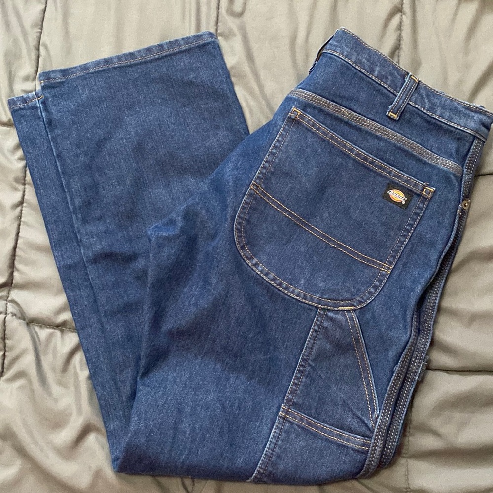 Mens Dickies Relaxed Straight Flex Jeans